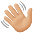 waving hand image